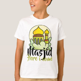 Anpassade Masjid Här i Kom T Shirt