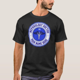 Anpassade MD Specialty Caduceus Nephrology T Shirt