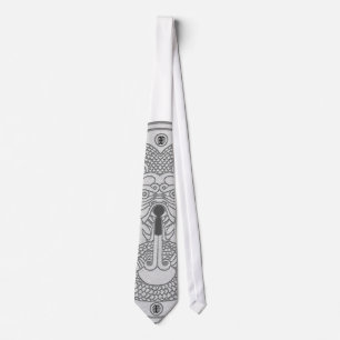Anpassade med stiliserad draktitel med monogram slips