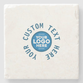 Anpassade med text eller Logotyp här Stenunderlägg