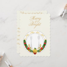 Anpassade Merry & Bright julmiddag