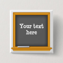 Anpassade Mini Chalkboard Knapp