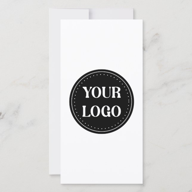 Anpassade, modern, elegant och tidlös tack kort (Framsida)