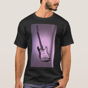 Anpassade Modern Pop Art Electric Guitar T Shirt