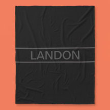 Anpassade | Modern svart och Mörk-Grått