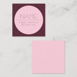 Anpassade Modern text med Gräns Anteckningskort