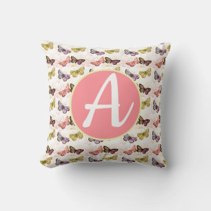 ANPASSADE MONOGRAM BUTTERFLY Dekorativ kudde