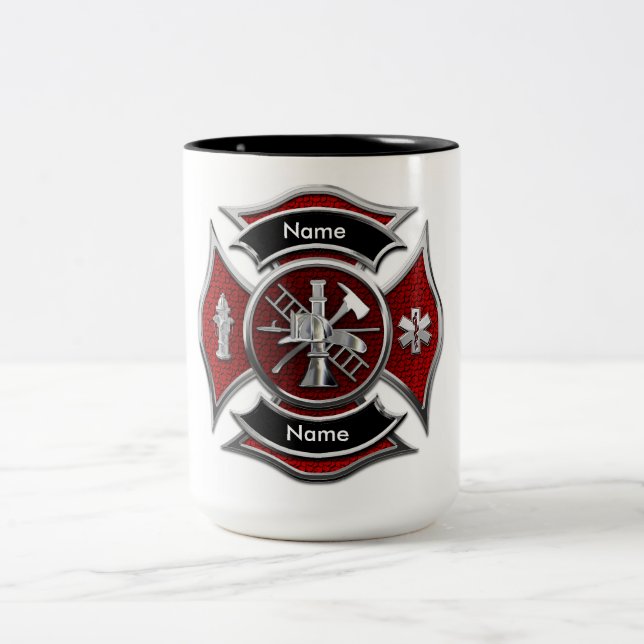 "ANPASSADE Monogram Firefighter" MUGG (Center)