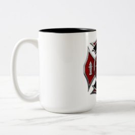 "ANPASSADE Monogram Firefighter" MUGG