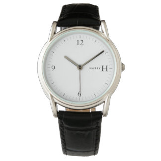 Anpassade Monogram och Namn Armbandsur