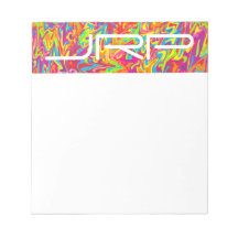 Anpassade Monogrammed Abstrakt Swirl