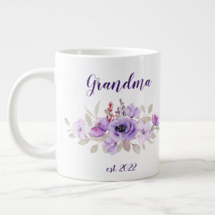 ANPASSADE - Mormadag - första gången mormor Jumbo Mugg
