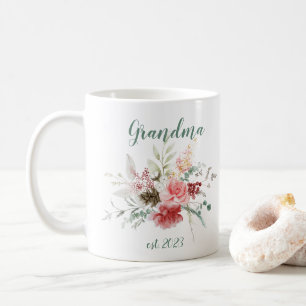 ANPASSADE - Mormadag - första gången mormor Kaffemugg