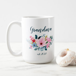 ANPASSADE - Mormadag - första gången mormor Kaffemugg