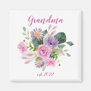 ANPASSADE - Mormadag - första gången mormor Magnet