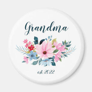 ANPASSADE - Mormadag - första gången mormor Magnet