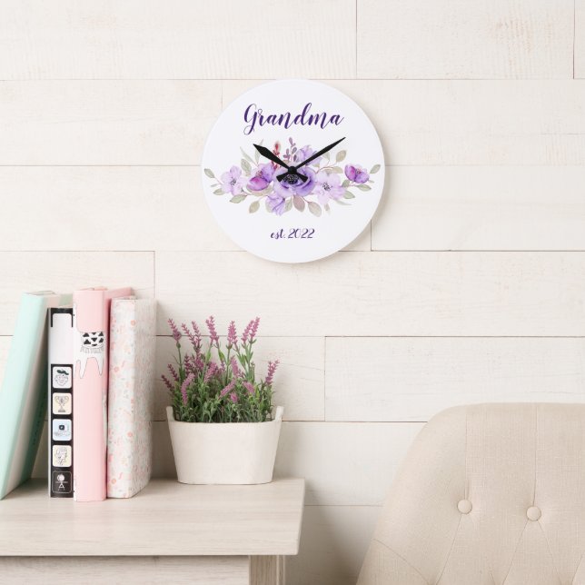 ANPASSADE - Mormadag - första gången mormor Stor Klocka (Läsesal)