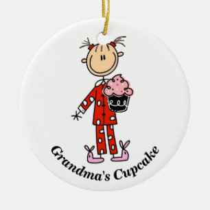 Anpassade Mormas Cupkaka Ornament