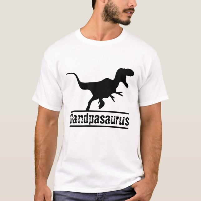 anpassade morpasaurus Family Dinosaur T Shirt (Framsida)
