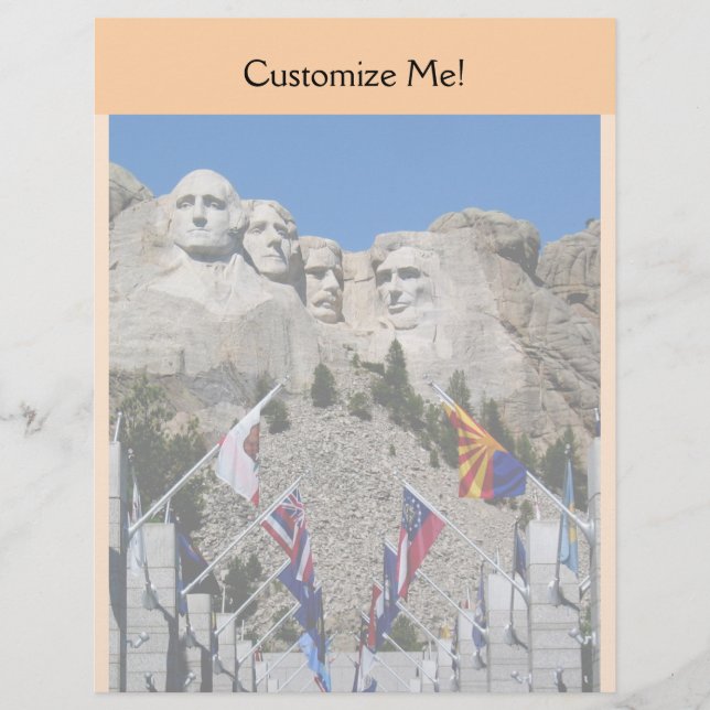 Anpassade Mt Rushmore Souvenir (Framsida)