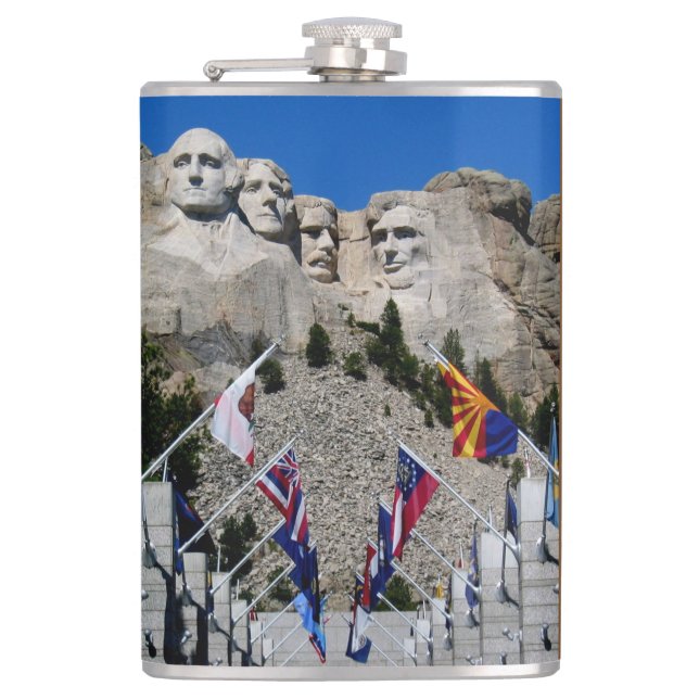 Anpassade Mt Rushmore Souvenir Fickplunta (Framsidan)
