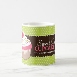 Anpassade Muffin Företag kaffemugg