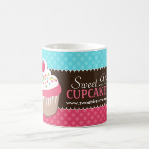 Anpassade Muffin Företag kaffemugg