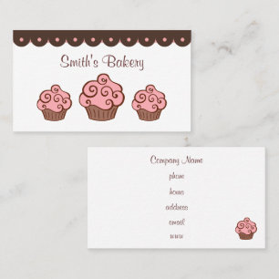 Anpassade Muffinkort Visitkort