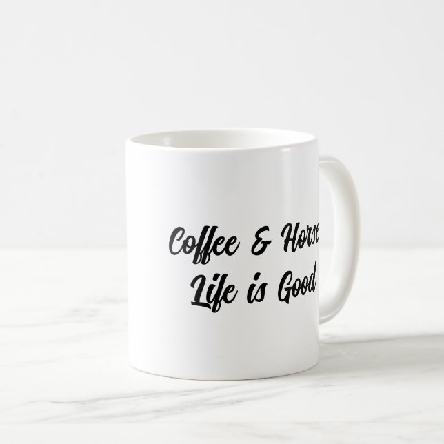 Anpassade Mugg - Svart B&B-Logotyp (Framsida höger)