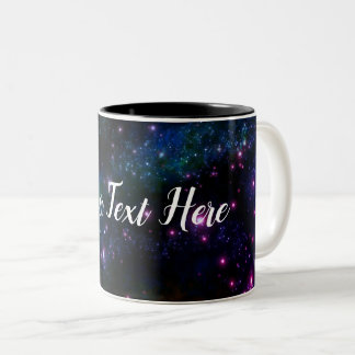 Anpassade Multifärgad Galaxy Mugg