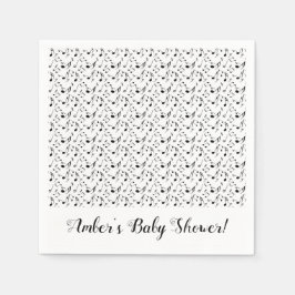 Anpassade musikfester servetter