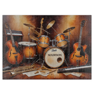 Anpassade musikinstrument med namn