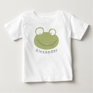 Anpassade Namn Cute Frog T Shirt