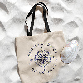 Anpassade namn för Nautical Compass Ro Tygkasse