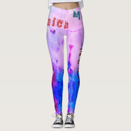 Anpassade namn, Funkyns kopplingar Leggings