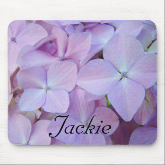 Anpassade namn gåvor Lavendel Lila musmatta