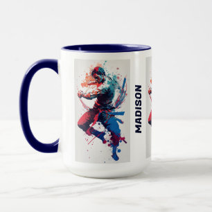 Anpassade namn Martial Arts Mugg