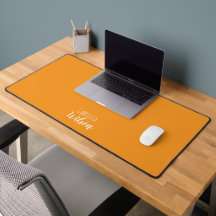 Anpassade namn modern orange minimalistisk