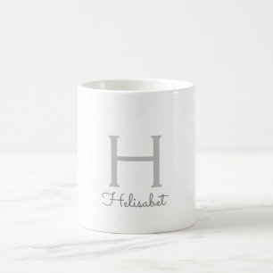 Anpassade - Namn monogramfamilj - Kaffemugg