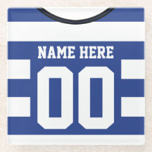 Anpassade Namn & Number Ocer Jersey Underlägg