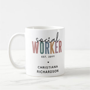 Anpassade namn på studenten-gåvor från arbetaren i kaffemugg
