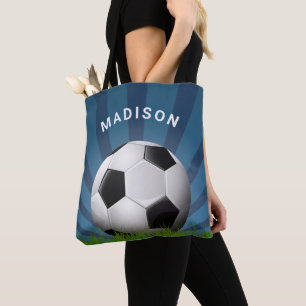 Anpassade namn Retro Fotbollssäckar Tygkasse