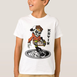 Anpassade namnskjortor för Zombie Skater & jacka T Shirt