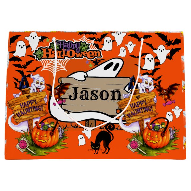 Anpassade namnsökningar för Halloween Friendly Spö (Framsidan)