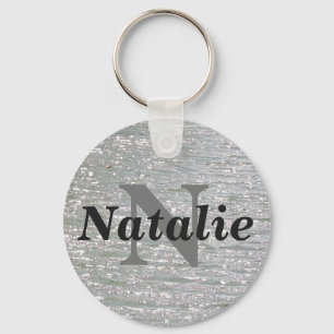 Anpassade Natalie Keychain Nyckelring