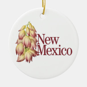 Anpassade New mexico Ornament med Yucca
