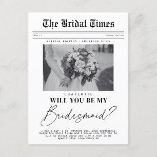 Anpassade Newspaper Vykort
