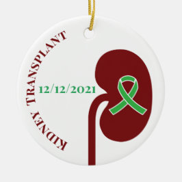 Anpassade Nidney Transplant Ornament