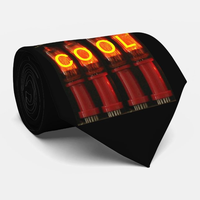 Anpassade Nixie Tubes Tie Slips (Rullad)