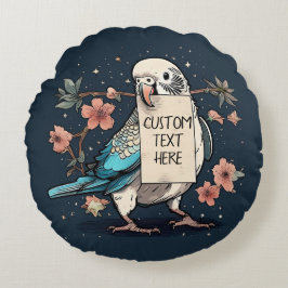 Anpassade Note Budgie Dekorativ kudde